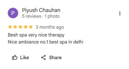 Maurya Spa client review