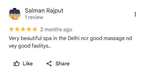 Maurya Spa client review
