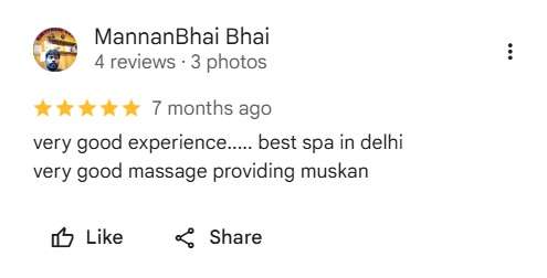 Maurya Spa client review